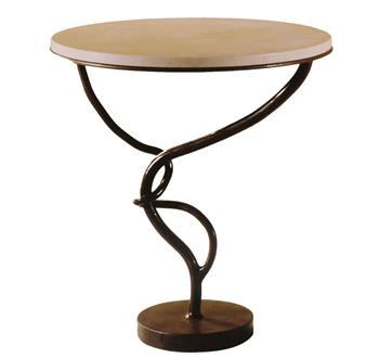میز گرد پایه بلند چوبی میز گرد پایه بلند چوبی